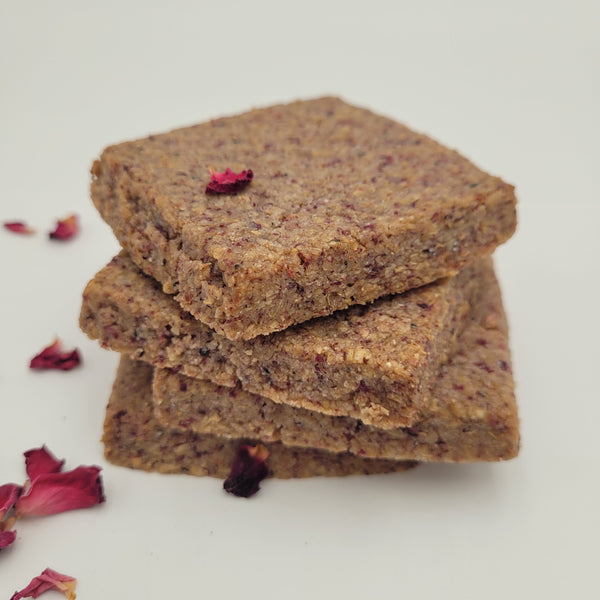 Rose Cardamom Shortbread Cookies, 4-pack