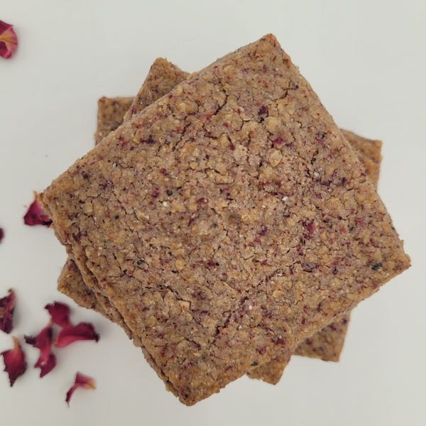 Rose Cardamom Shortbread Cookies, 4-pack